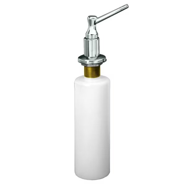 Standard Soap/Lotion Dispenser in Polished Chrome, Westbrass, Mfr#: D217-26